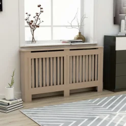 Discount Lämpöpatterin suoja mdf 152x19x81cm Patterinsuojat