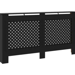 Best Lämpöpatterin suoja musta 152x19x81 cm mdf Patterinsuojat