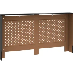 Best Lämpöpatterin suoja musta 152x19x81 cm mdf Patterinsuojat
