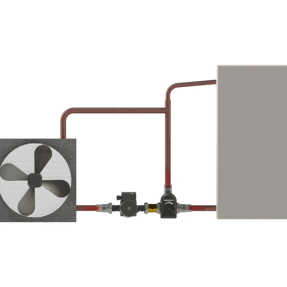 Best Lämpötilasäädin Thermomatic CC2,0 73 sek 15Nm Venttiilit