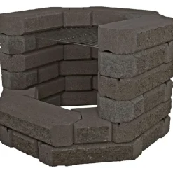 Discount Lohkomuurigrilli Lakka Kipinä, 88x88x60cm Tiiligrillit