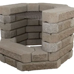 Discount Lohkomuurigrilli Lakka Kipinä, 88x88x60cm Tiiligrillit
