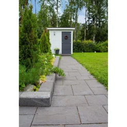Hot Loimukivet Lakka 60 mm 3 eri kokoa mustavalkoinen Betonikivet