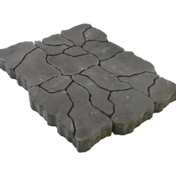 Loimuliuskekivi Lakka 80 264x490 mm mustavalkoinen*Lakka Rakennustuotteet Best