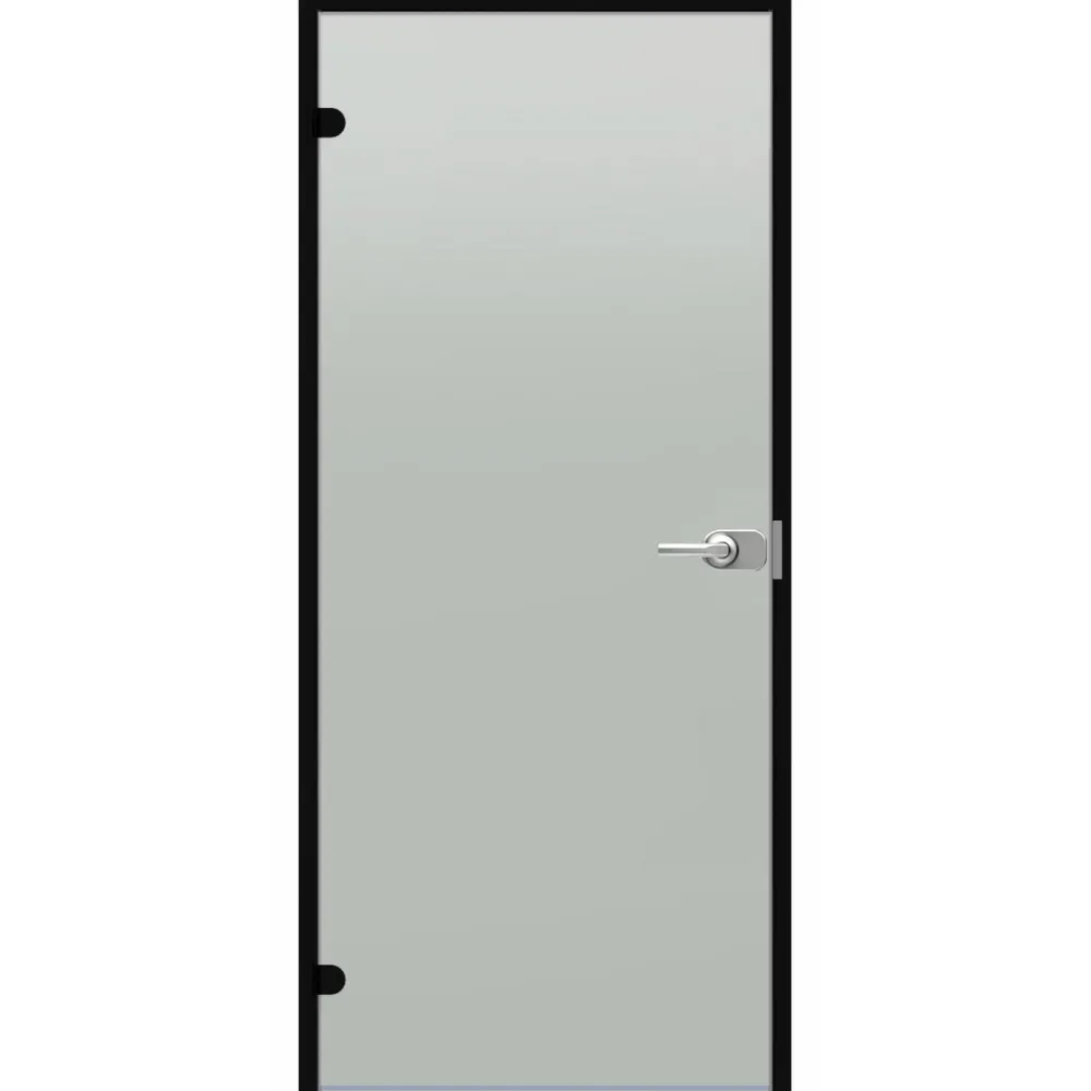 Lukittuva lasiovi 7x21 alumiinikarmi satiini*Harvia Outlet