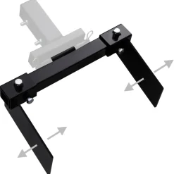 Lumiaura-adapteri ruohonleikkuriin musta (46893)*FinePRICE Online