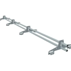 Clearance Lumiestepaketti Classic, Nordic ja konesaumakatteille, 3m, 2 lumiesteputkea + UniSeam asennussarja, eri värejä Kattoturvatuotteet|Kattopellit