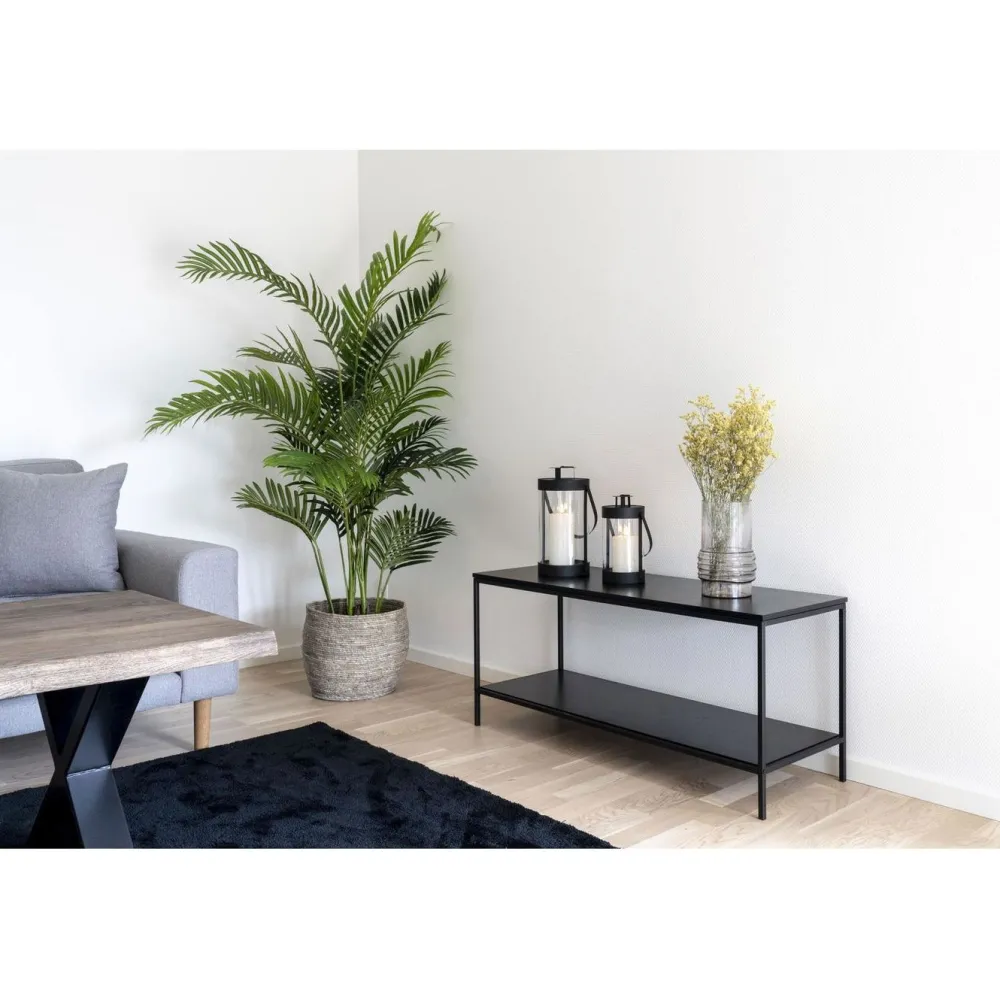 Lyhty Bondi, 2kpl, musta teräs/lasi*House Nordic Outlet