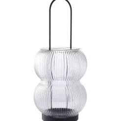 Lyhty Lucena, metalli/lasi, musta*House Nordic Outlet