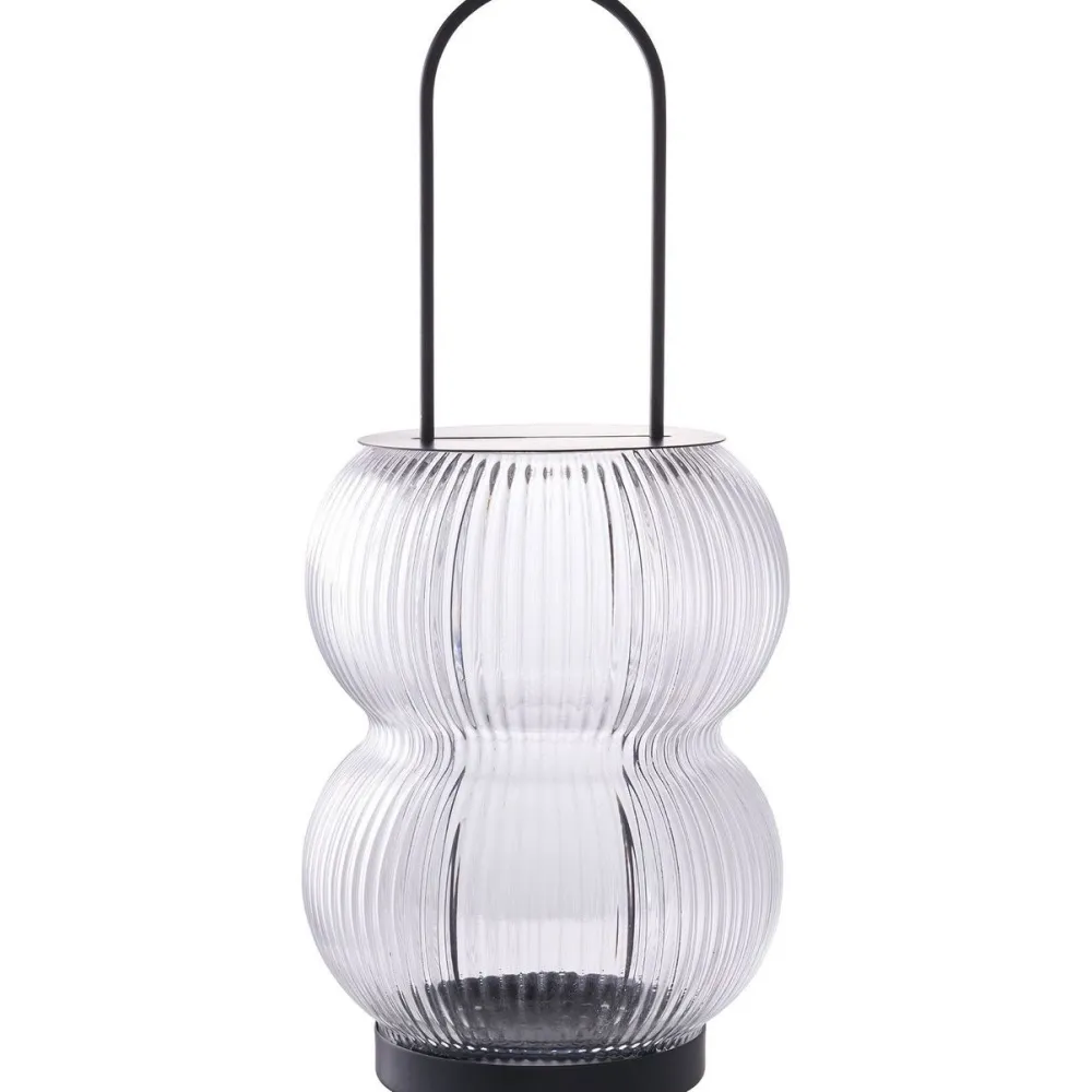 Lyhty Lucena, metalli/lasi, musta*House Nordic Outlet