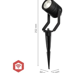 New Älyspottivalaisin ZBLOS10RGBW3 Smartlife ZigBee musta Älyvalaisimet Ulos