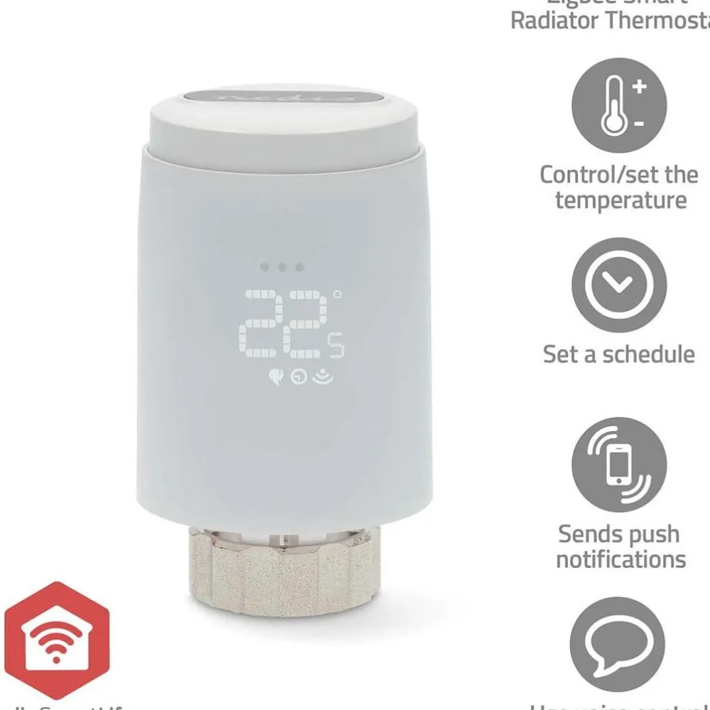 Älytermostaatti ZBHTR20WT SmartLife Zigbee 3.0*Nedis