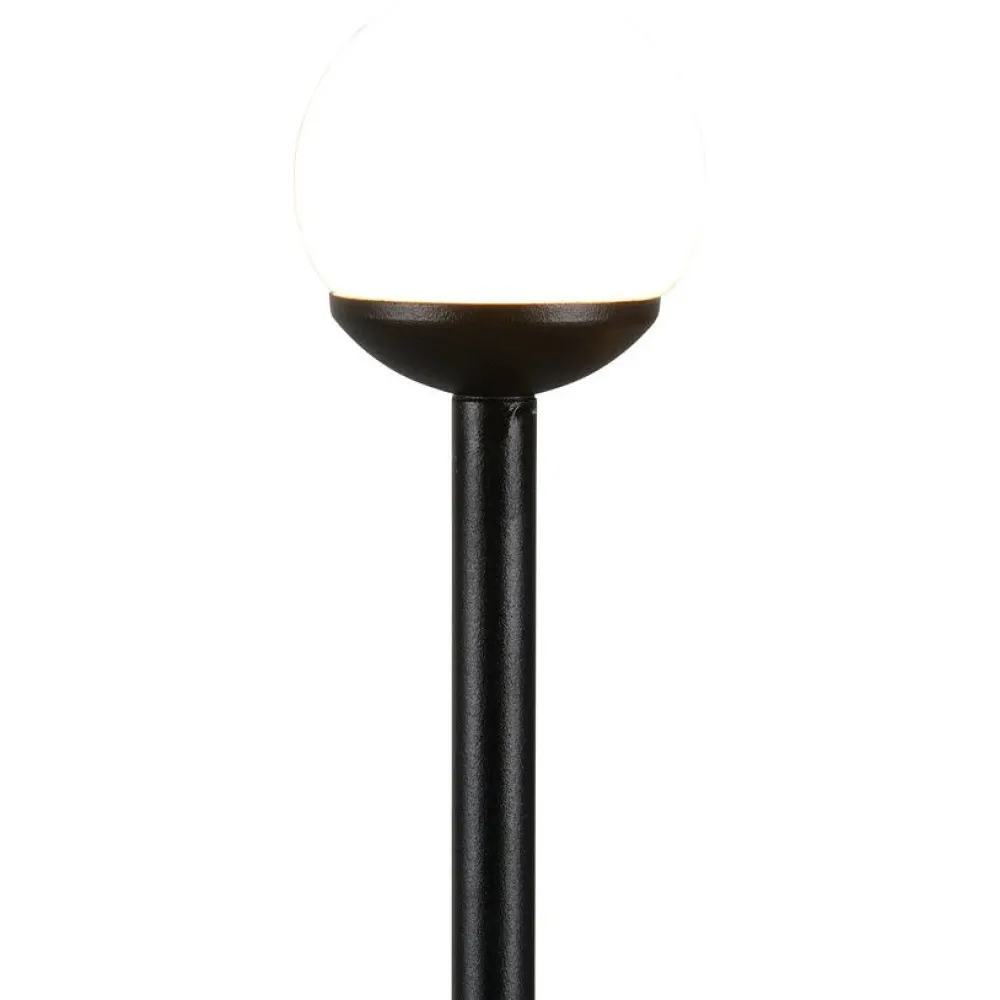 Maapiikkivalaisin LED Scoop mattamusta*Trio New