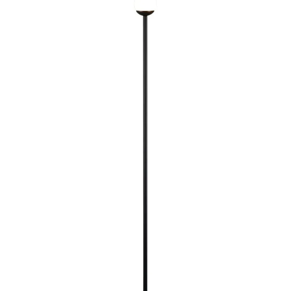 Maapiikkivalaisin LED Scoop mattamusta*Trio New