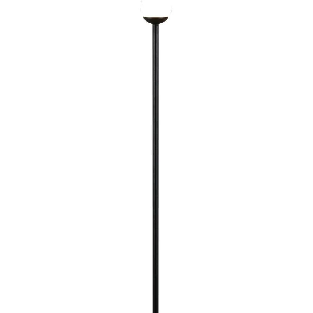 Maapiikkivalaisin LED Scoop mattamusta*Trio New