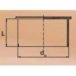 Maaviemärin tulppa PVC 200 mm*Pipelife Discount