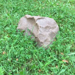 Maisemakivi D-30 Ø30cm punainen lasikuitua Koristekivet
