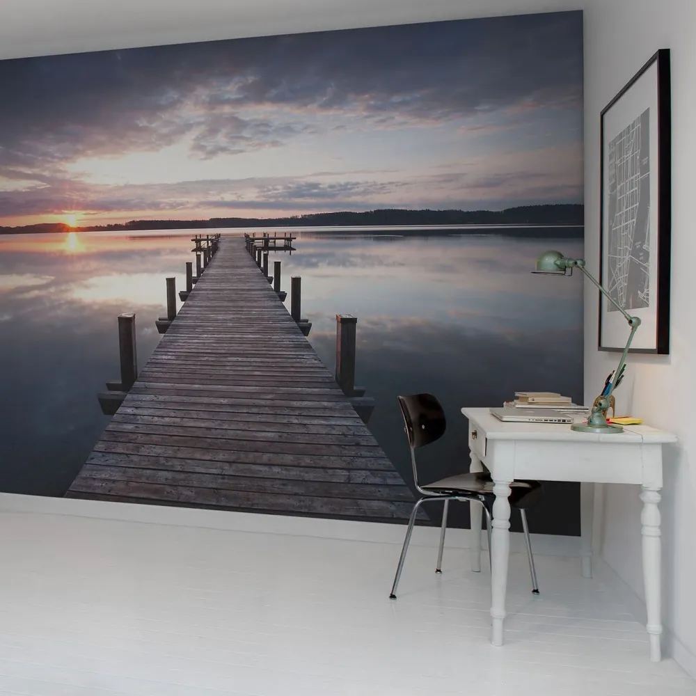Maisematapetti Pier, non-woven, mittatilaus*Rebel Walls Clearance