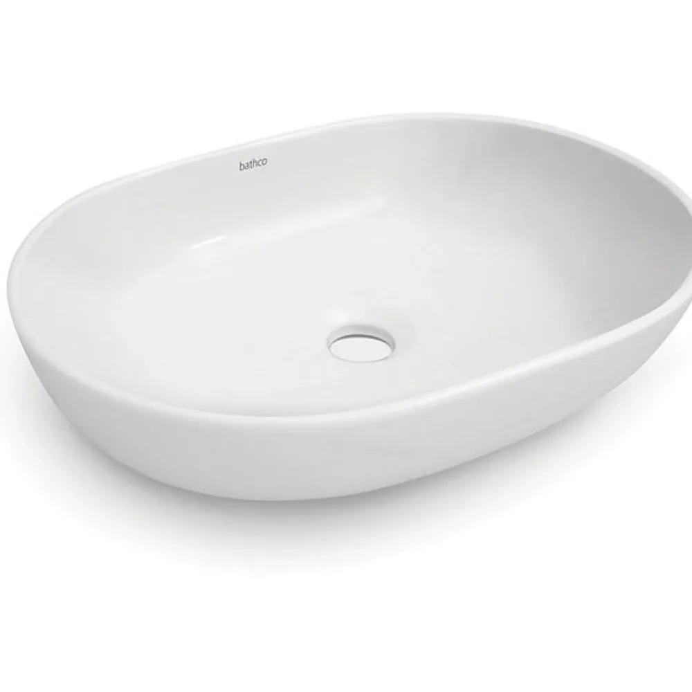 Best Malja-allas Arequipa 480x350mm valkoinen Pesualtaat Tason Päälle|Malja-Altaat