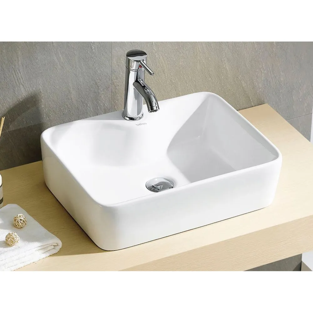 Malja-allas Cusco 480x370mm valkoinen*Bathco Sale