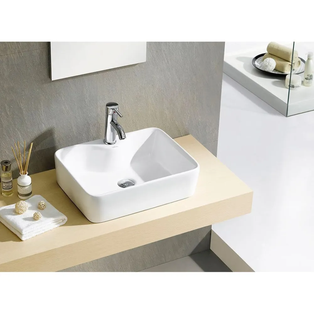 Malja-allas Cusco 480x370mm valkoinen*Bathco Sale