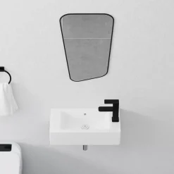 Malja-allas Krut 500x250 mm valkoinen*Bathlife Clearance