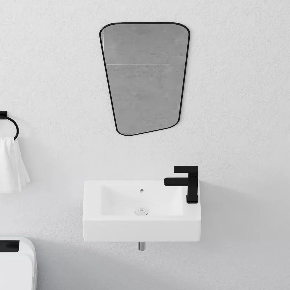 Malja-allas Krut 500x250 mm valkoinen*Bathlife Clearance