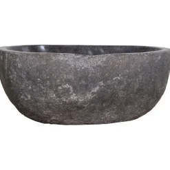 Discount Malja-allas Donau, 350x400x150mm, jokikivi, harmaa Malja-Altaat