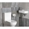Sale Malja-allas Minos Cloakroom 400x220 mm vasen valkoinen Seinään Kiinnitettävät Altaat