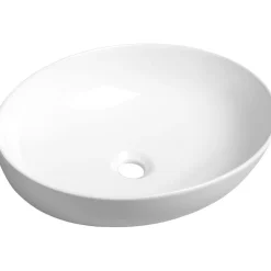 Malja-allas Ofelie 520 x 400 mm keraaminen valkoinen*Interia Hot