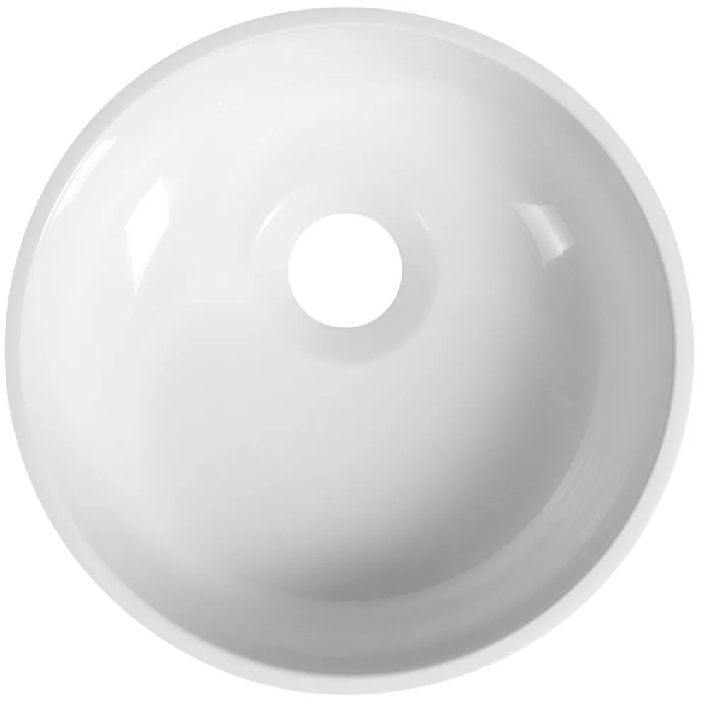 Malja-allas Sanna Ø250 mm, valkoinen*Interia Online