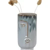 Maljakko Vase, ø9x17cm, keramiikka, sininen*House Nordic Discount