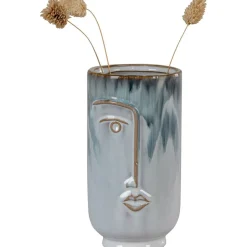 Maljakko Vase, ø9x17cm, keramiikka, sininen*House Nordic Discount