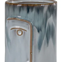 Maljakko Vase, ø9x17cm, keramiikka, sininen*House Nordic Discount