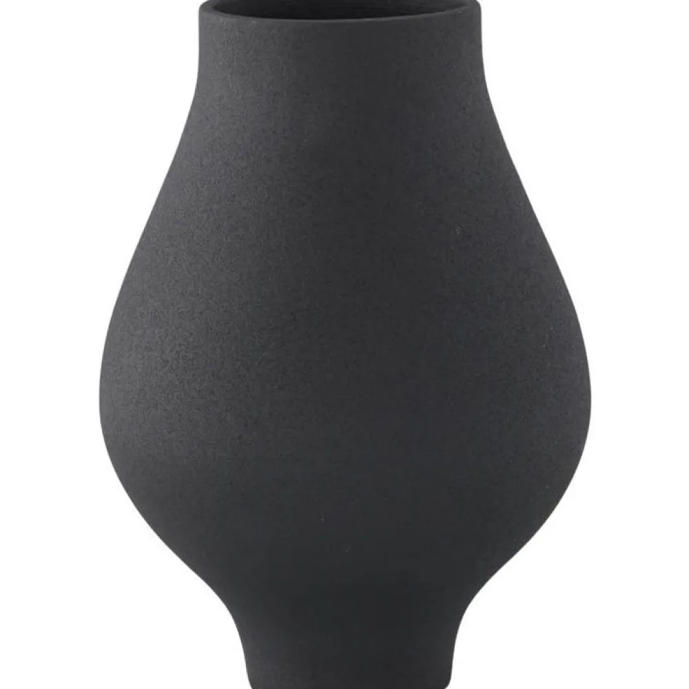 Maljakko Rellis, ø14cm, musta*Venture Home Online