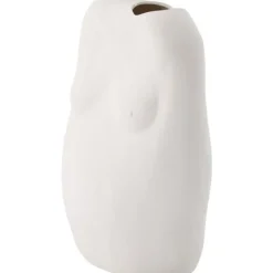 Maljakko Romie, 24x14x28cm, luonnonvalkoinen*Venture Home Sale