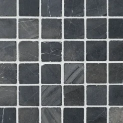 Marmorimosaiikki Square Gray, verkolla, 50 x 50 mm*Qualitystone Best