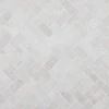 Marmorimosaiikki Square Mustard-White, verkolla, 20 x 20 mm*Qualitystone Outlet