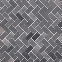 Marmorimosaiikki Herringbone Gray, 30 x 60 mm*Qualitystone Hot