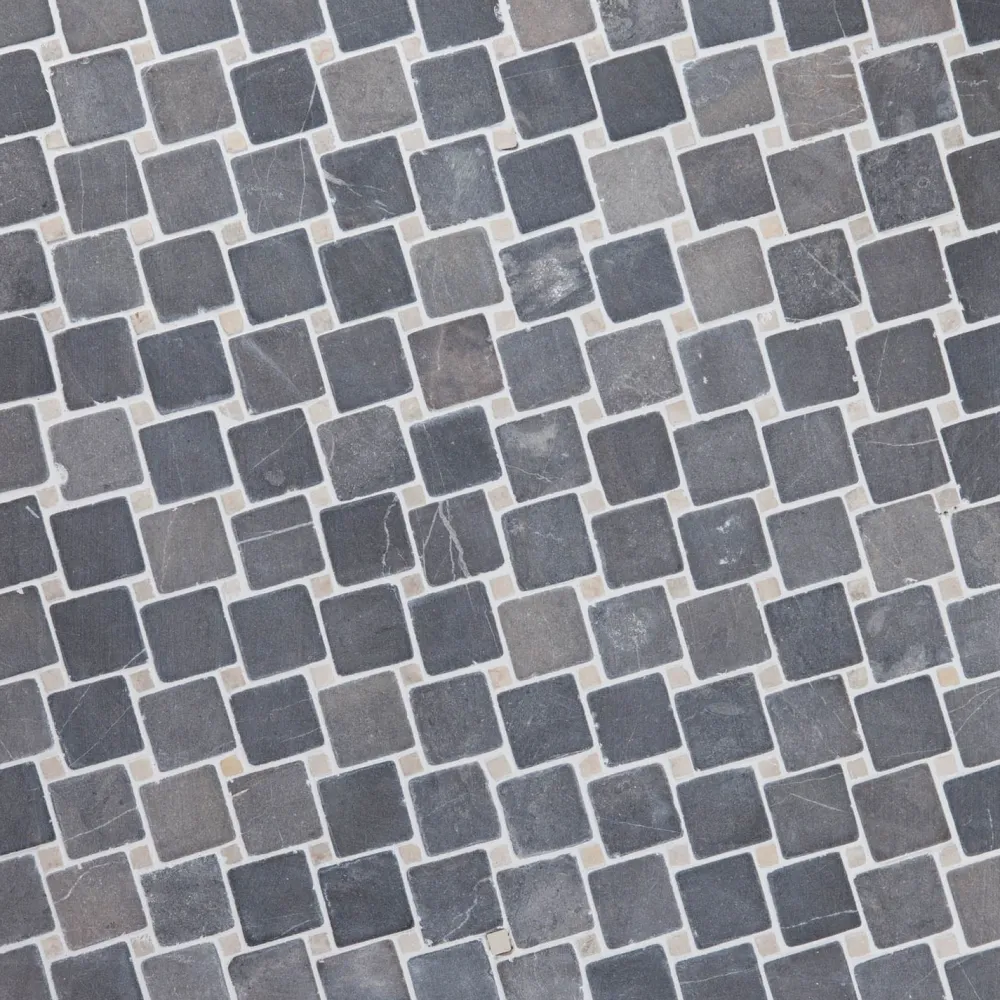 Marmorimosaiikki Classic Gray-White, verkolla, 50x50/10x10 mm*Qualitystone Discount
