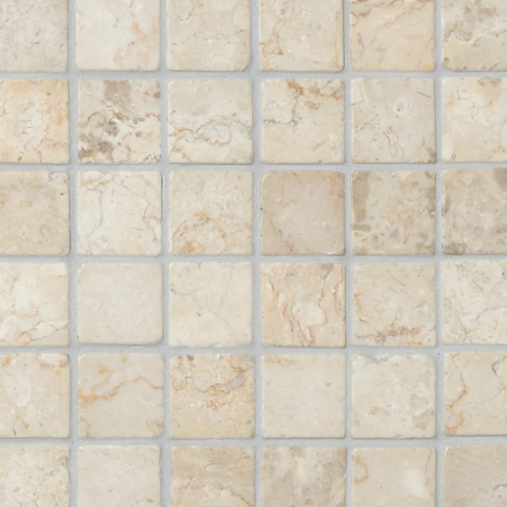 Discount Marmorimosaiikki Square White, verkolla, 50 x 50 mm Marmorilaatat|Mosaiikkilaatat