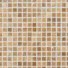 Sale Marmorimosaiikki Square Mustard, verkolla, 20 x 20 mm Mosaiikkilaatat