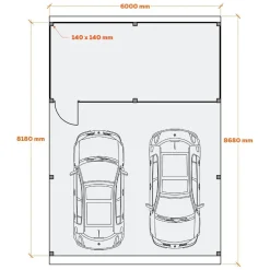 Matkailuautokatos Ralf 24m2*Holzbrüder