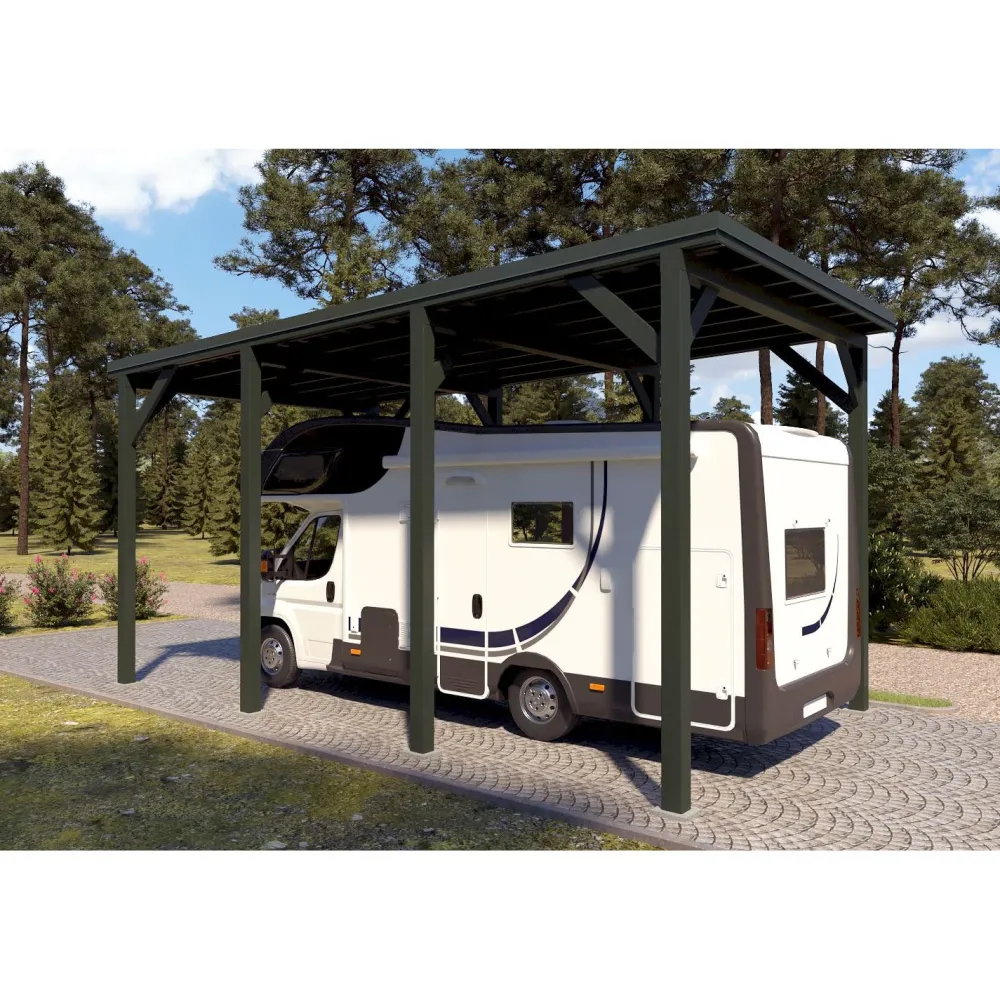 Matkailuautokatos Ralf 28m2*Holzbrüder New