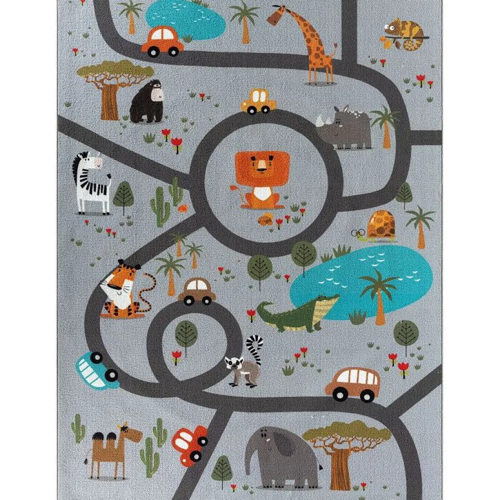 Clearance Matto Play Animals, eri kokoja ja värejä Matot