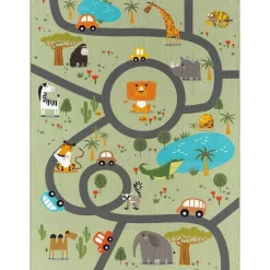 Clearance Matto Play Animals, eri kokoja ja värejä Matot