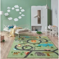 Clearance Matto Play Animals, eri kokoja ja värejä Matot