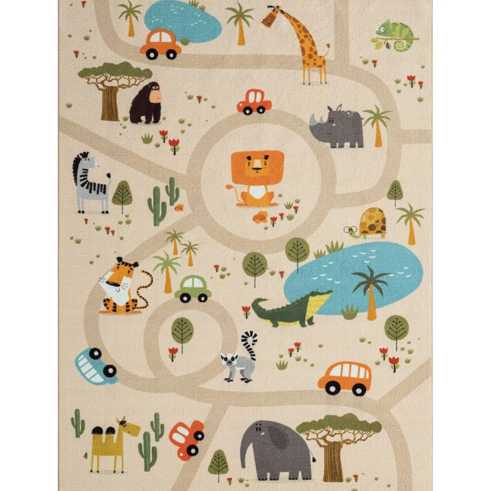 Clearance Matto Play Animals, eri kokoja ja värejä Matot