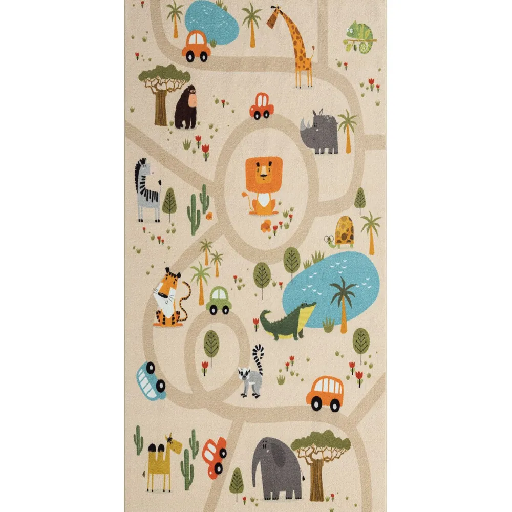 Clearance Matto Play Animals, eri kokoja ja värejä Matot
