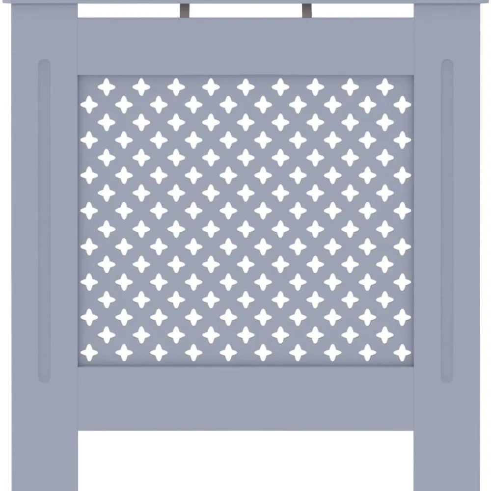 Mdf lämpöpatterin suoja harmaa 78 cm*FinePRICE Outlet